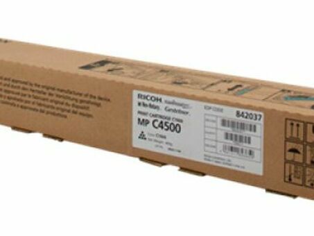 Тонер-картридж Ricoh Toner Cartridge MPC4500E (cyan), 17000 стр. (842037)