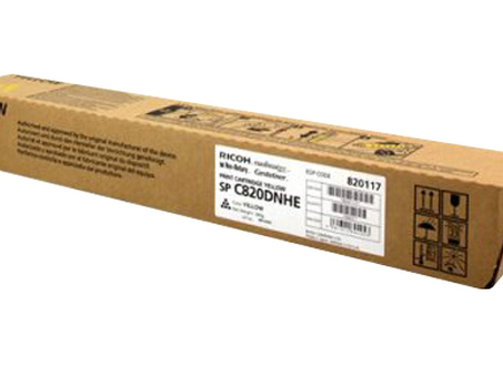 Тонер-картридж Ricoh Toner Cartridge SPC820DNHE (yellow), 15000 стр. (820117)