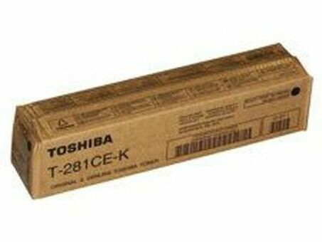 Тонер-картридж Toshiba T-281C-EK (black) (6AJ00000041)