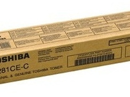 Тонер-картридж Toshiba T-281C-EC (cyan) (6AK00000046)