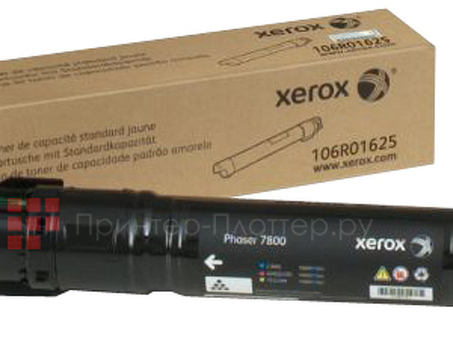 Тонер-картридж Xerox Toner Cartridge Phaser 7800 (yellow), 17200 стр. (106R01572)