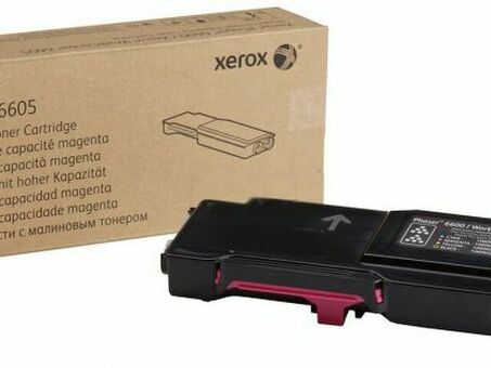 Тонер-картридж Xerox Toner Cartridge Phaser 6600, WorkCentre 6605 (magenta), 6000 стр. (106R02234)