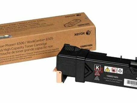 Тонер-картридж Xerox Toner Cartridge Phaser 6500, WorkCentre 6505 (black), 3000 стр. (106R01604)