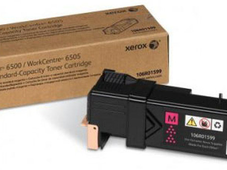 Тонер-картридж Xerox Toner Cartridge Phaser 6500, WorkCentre 6505 (magenta), 1000 стр. (106R01599)