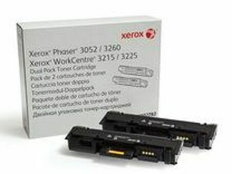 Тонер-картридж Xerox Toner Cartridge комплект Phaser 3020, WorkCentre 3025, 2 шт. x 1500 стр. (106R03048)