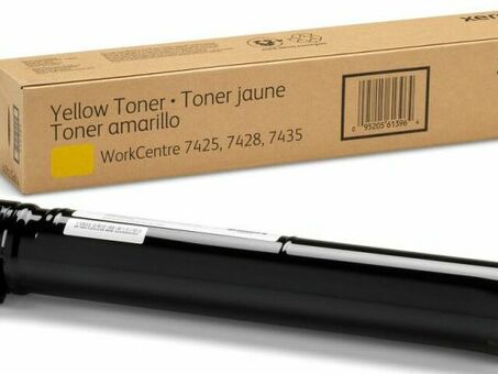 Тонер Xerox Toner WorkCentre 74xx (yellow), 15000 стр. (006R01400)