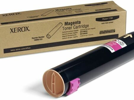 Тонер-картридж Xerox Toner Cartridge Phaser 7760 (magenta), 25000 стр. (106R01161)