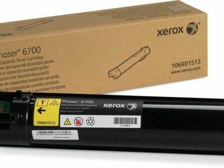 Тонер-картридж Xerox Toner Cartridge Phaser 6700 (yellow), 5000 стр. (106R01513)