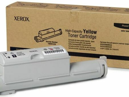 Тонер-картридж Xerox Toner Cartridge Phaser 6360 (yellow), 12000 стр. (106R01220)