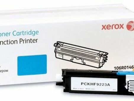 Тонер-картридж Xerox Toner Cartridge Phaser 6121MFP (cyan), 1500 стр. (106R01463)