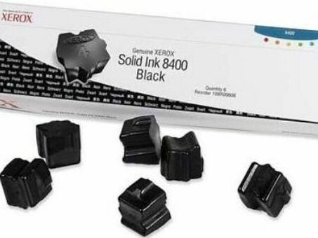 Чернила Xerox Solid Ink Phaser 8400 (black) набор, 6 шт. (108R00608)