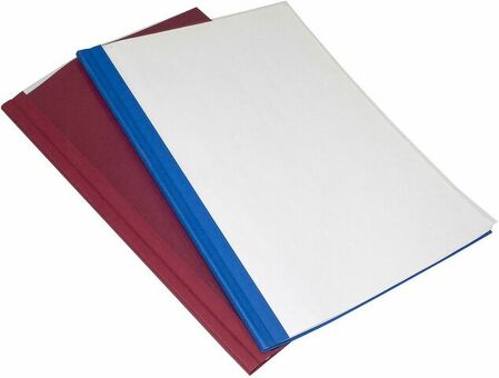 Обложки OPUS C-Bind SoftClear C, A4, 16 мм, мягкие, синие, 10 шт