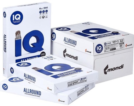 Бумага IQ Allround, A3, 80 г/кв.м (500 листов) (kms_69434)