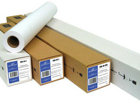 Бумага с покрытием Albeo InkJet Coated Paper-Universal A0+, 1270 мм, 90 г/кв.м, 30,5 м (W90-50)