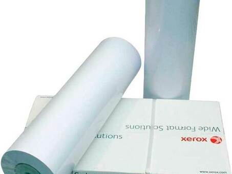 Бумага с покрытием Xerox Inkjet Matt Coated Core PW, A0+, 1010 мм, 100 г/кв.м, 130 м (450L70027)