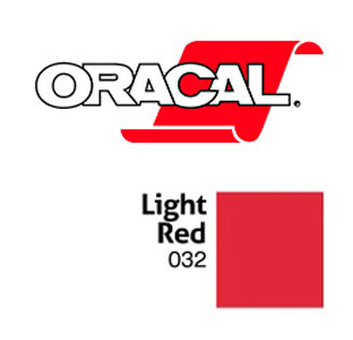 Пленка Oracal 641G F032 (светло-красный), 75мкм, 1000мм x 50м (4011363106595)