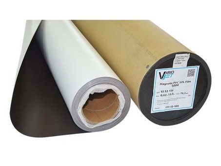 Магнитный винил VarioJet Magnetic PVC SOL Film 500M, матовый, 500 мкм, 620 мм, 30 м (VJ531S6)