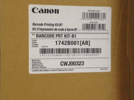 Canon лицензия на комплект печати штрих-кодов Barcode Printing Kit-B1 (1742B001)