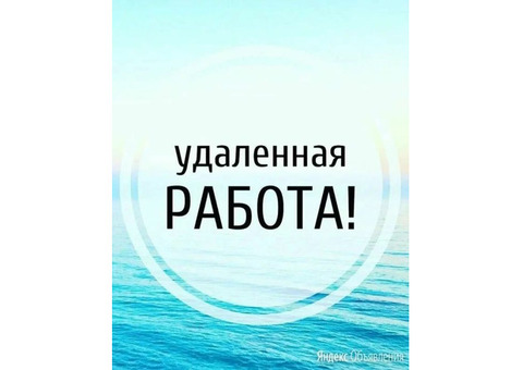 Требуется менеджер на удалённую работу!