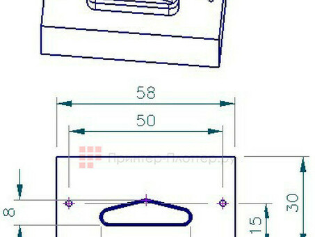 Paperfox тул для вырубки под дельта-слот Delta Hole Tool DP-1 (PFXDP_1)