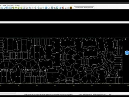 iECHO опция раскладки Nesting Software