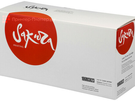 Картридж SAKURA 106R03623 для Xerox Phaser-3330, WC-3335/3345, черный, 15 000к. (SA106R03623)