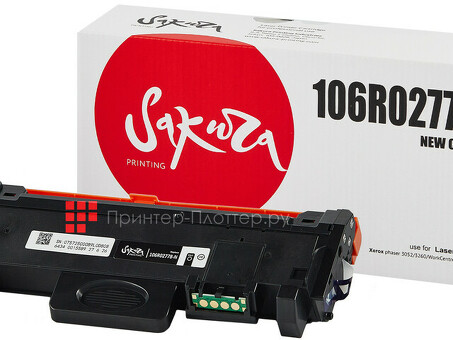 Картридж SAKURA 106R02778 для Xerox Phaser 3052/3260/ WC3215/3225, черный, 3000 к. (SA106R02778)