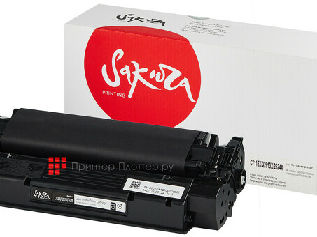 Картридж SAKURA C7115X/Q2613X/2624X для HP LaserJet 1000/1150/1200/1200n/1200se/1220/1220se/1300/1300n/1300xi/3300/3310/3320/3320n/3330 Series, черный, 3500 к. (SAC7115X/Q2613X/2624X)