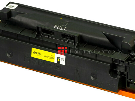 Картридж SAKURA CF412X/046HY для HP и Canon, желтый, 5000 к. (SACF412X/046HY)