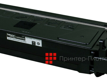 Картридж SAKURA 106R00586 для Xerox WC_M15/WC_M15I/WC_P312/WC_P412/FC_F12, черный, 6000 к. (SA106R00586)