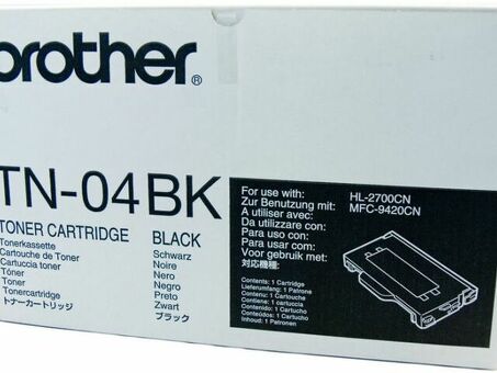 Тонер-картридж Brother TN-04BK (black), 10000 стр (TN04BK)