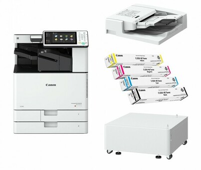 МФУ Canon imageRUNNER ADVANCE C3520i III + тонер + реверсивный АПД + тумба