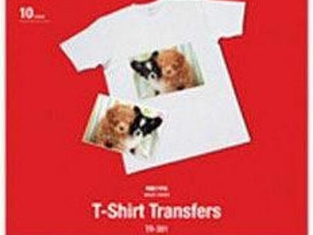 Термопереводная бумага Canon T-shirt Transfer TR-301, A4, 10 листов