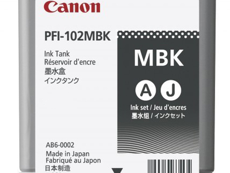 Картридж Canon PFI-102MBK (matte black) 90мл (0894B002)