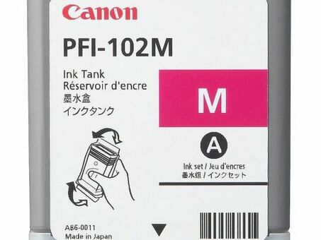 Картридж Canon PFI-102M (magenta) 90мл (0897B002)