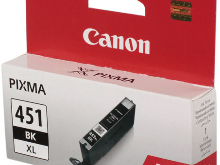 Картридж Canon CLI-451BK XL (black), 11 мл