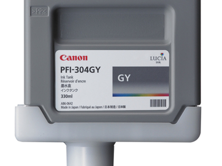 Картридж Canon PFI-304GY (gray) 330 мл (3858B005)