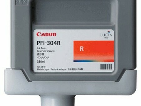 Картридж Canon PFI-304R (red) 330 мл (3855B005)