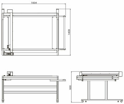 Режущий плоттер Graphtec FCX2000-120ES