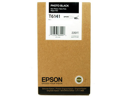 Картридж Epson T6141 (photo black) 220 мл (C13T614100)