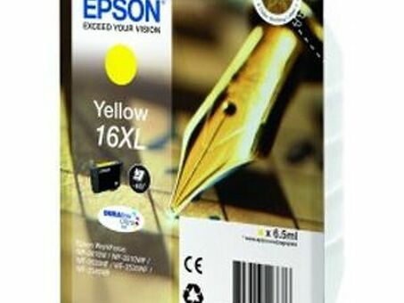 Картридж Epson DURABrite Ultra Ink 16XL Singlepack (yellow) (C13T16344012, C13T16344010) (C13T16344012)