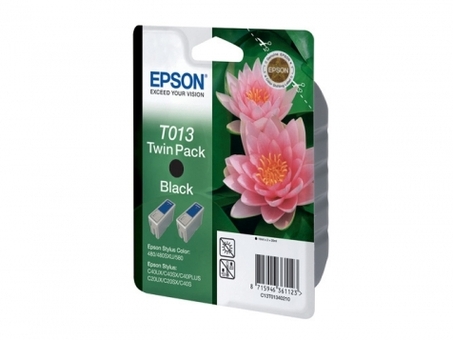 Картридж Epson T013 комплект (black) 2шт (C13T01340210)