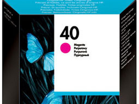 Картридж HP 40 (magenta) (51640ME)