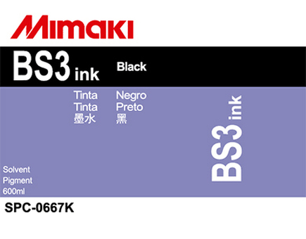 Чернила Mimaki BS3 (black), 600 мл