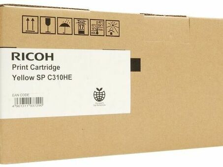 Тонер-картридж Ricoh Print Cartridge SPC310HE (yellow), 6000 стр. (406482)