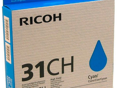 Картридж Ricoh Print Cartridge GC31CH (cyan), 4890 стр. (405702)