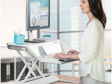 Платформа для работы Fellowes Lotus Sit-Stand Workstation (white) (FS-00099)