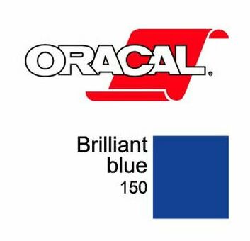 Пленка Oracal 951G F150 (синий), 50мкм, 1260мм x 25м