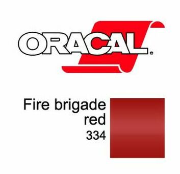 Пленка Oracal 951G F334 (красный), 50мкм, 1260мм x 50м