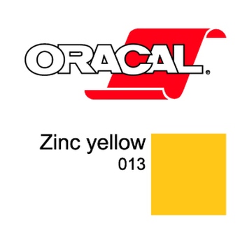 Пленка Oracal 8500 F013 (желтый), 80мкм, 1260мм x 50м (рулон 4011363185033)